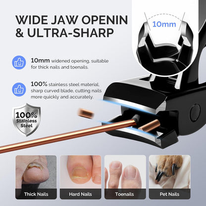 Toenail Clippers for Seniors Thick Nails