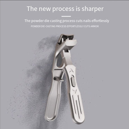 Sharp Curved Blades Bent Nail Clipper For Thick Nails