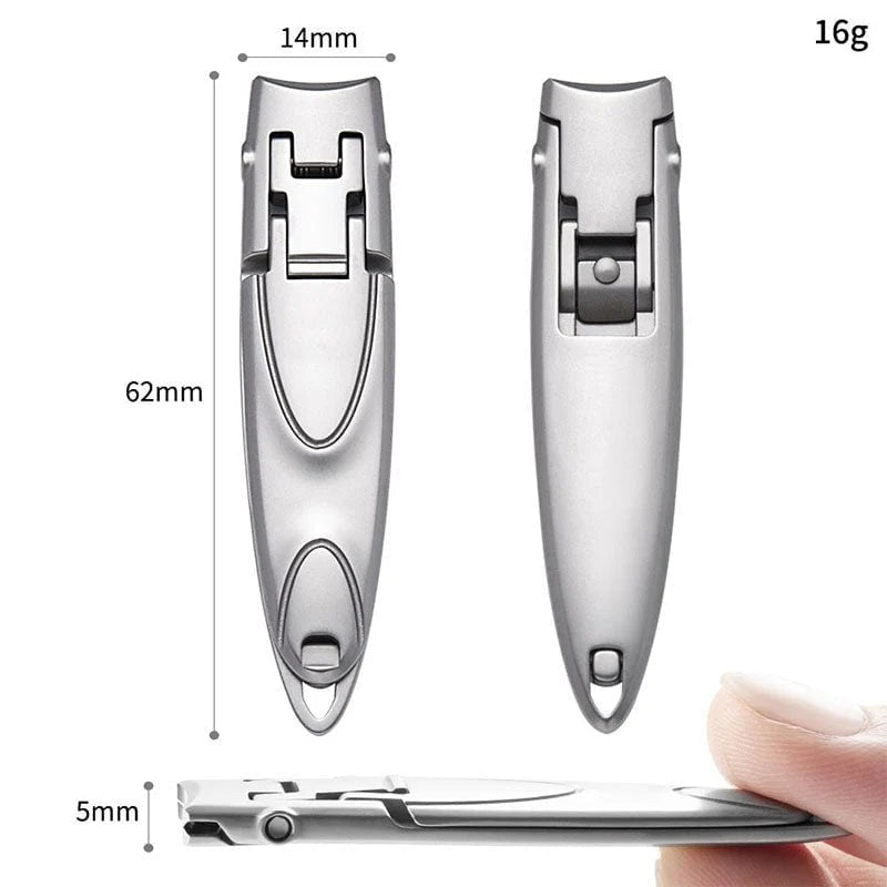 🎁Multifunctional Splash-proof Ultra-thin Portable Nail Clippers