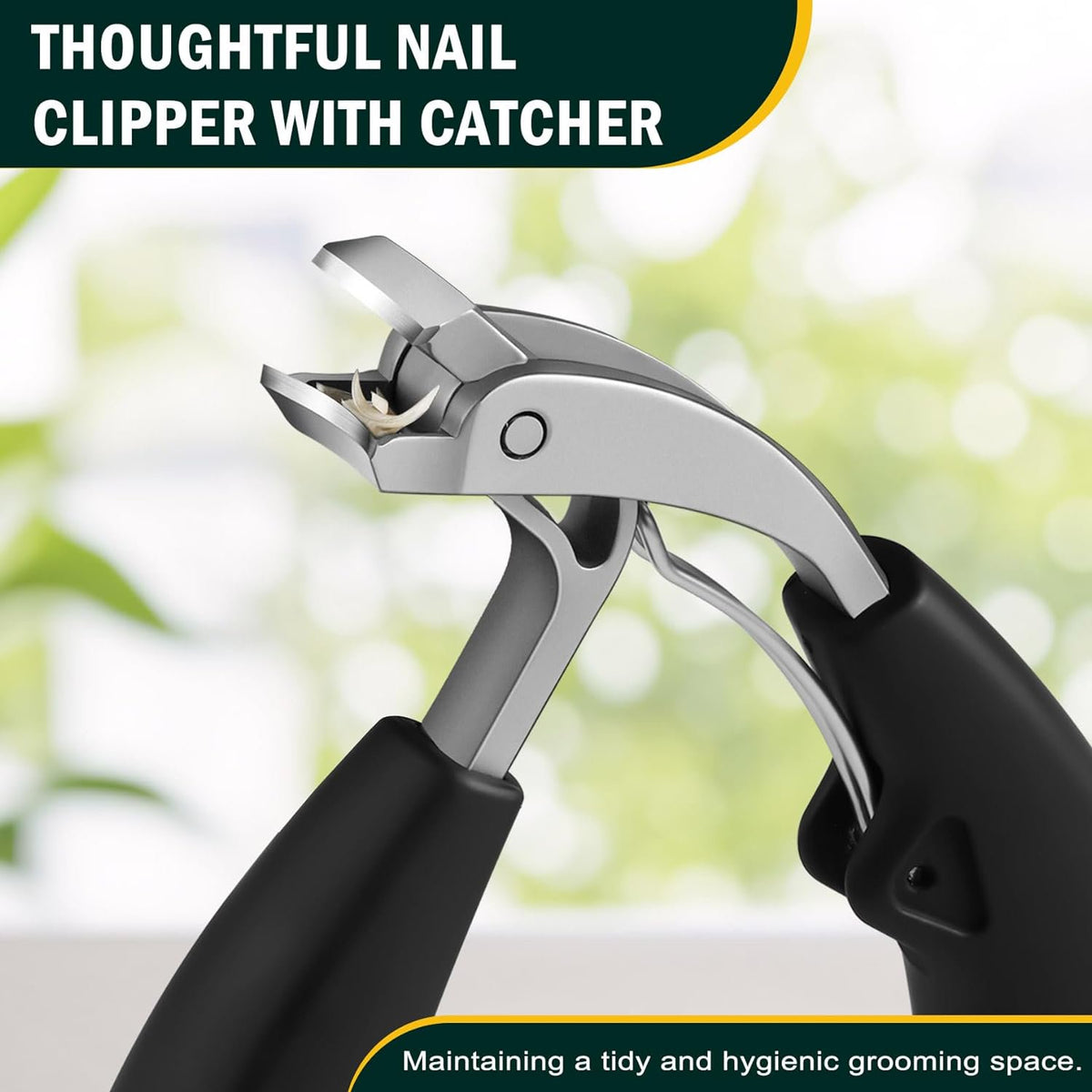 🏥Angled Toenail Clippers for Thick Toenails