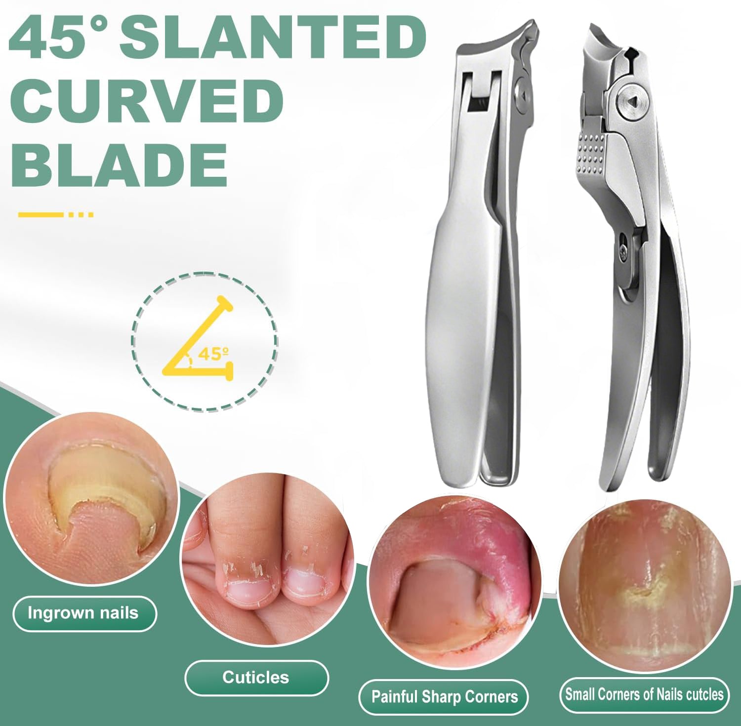 Long Handled Toe Nail Clippers for Thick Nails for Seniors