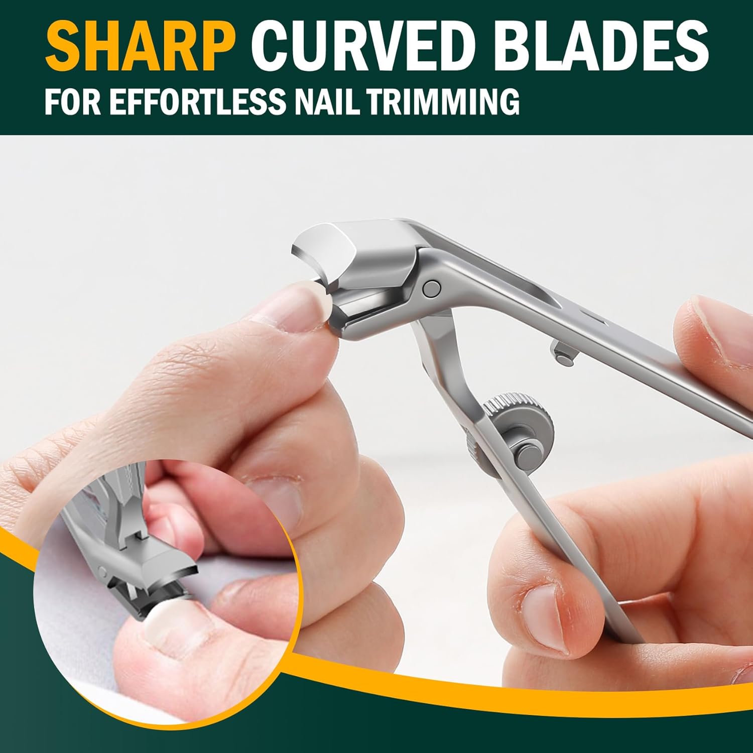 Long Handled Toe Nail Clippers for Thick Nails for Seniors