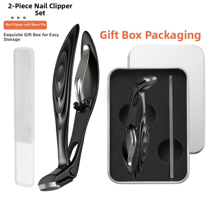 Long Handled Curved Head Nail Clippers with Catcher