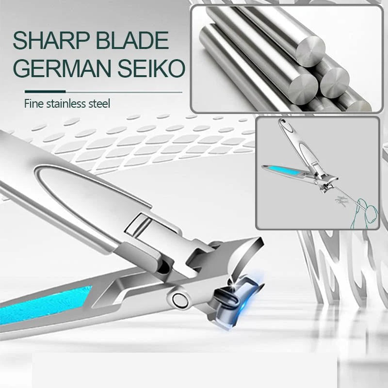 🎁Multifunctional Splash-proof Ultra-thin Portable Nail Clippers