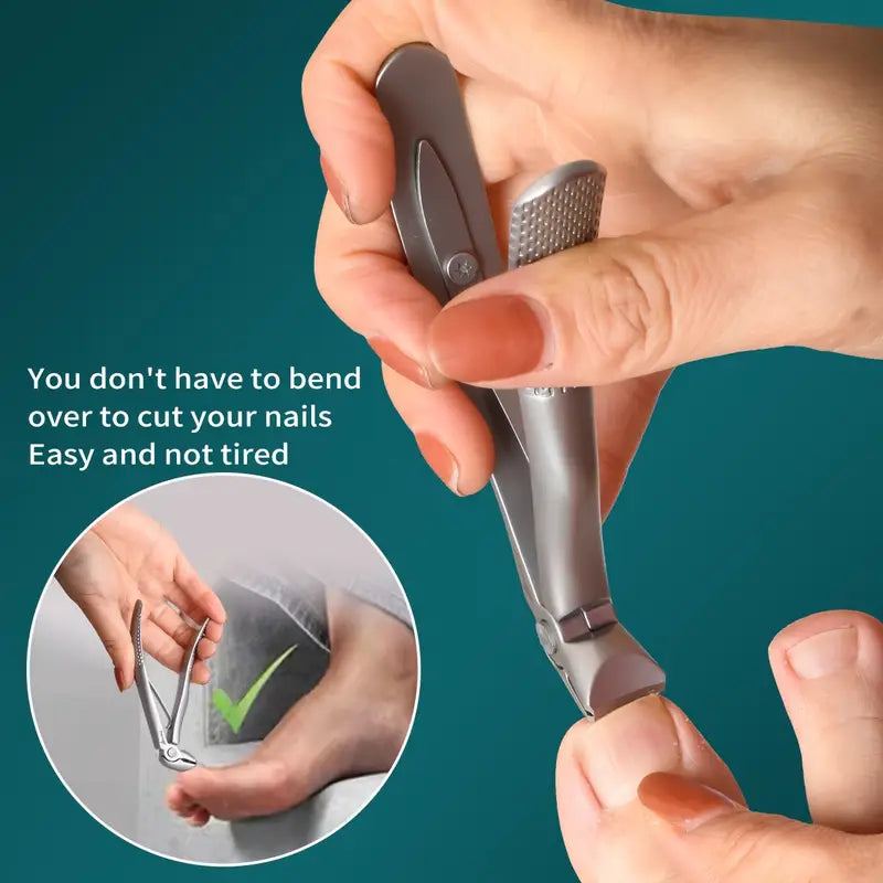 Long Handled Nail Clipper - Effortless Precision for Comfortable Self-Care ✨