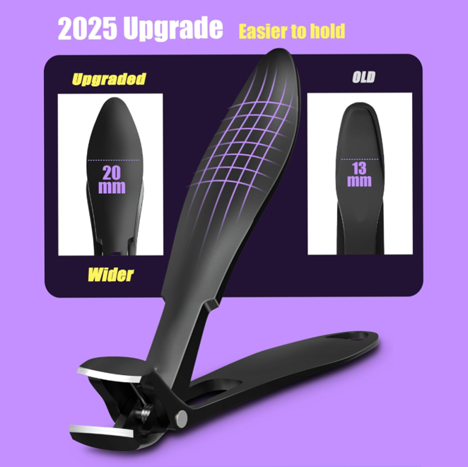 2025 Upgrade Angled Head Nail Clippers