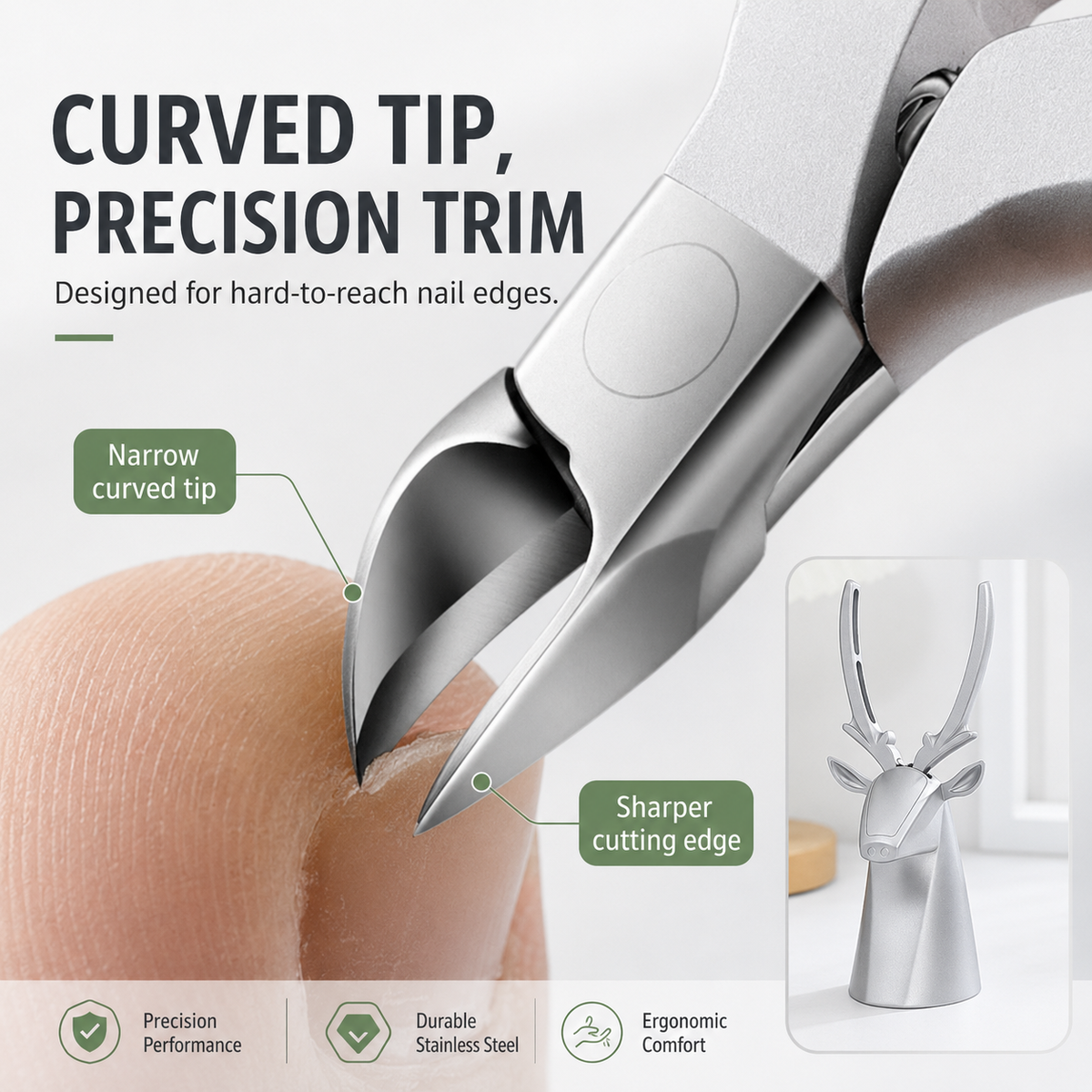 Eagle-Beak Precision Nail Clipper Set 🦅