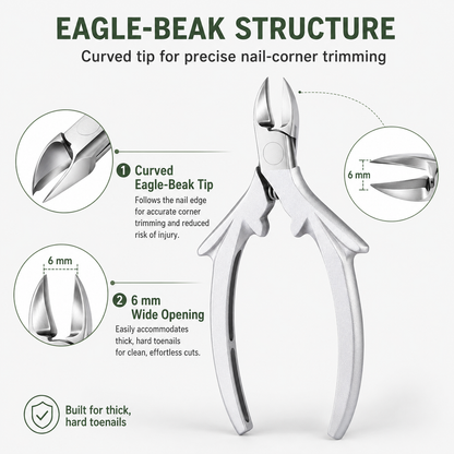 Eagle-Beak Precision Nail Clipper Set 🦅