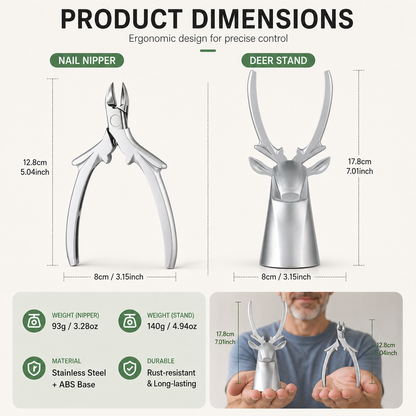 Eagle-Beak Precision Nail Clipper Set 🦅